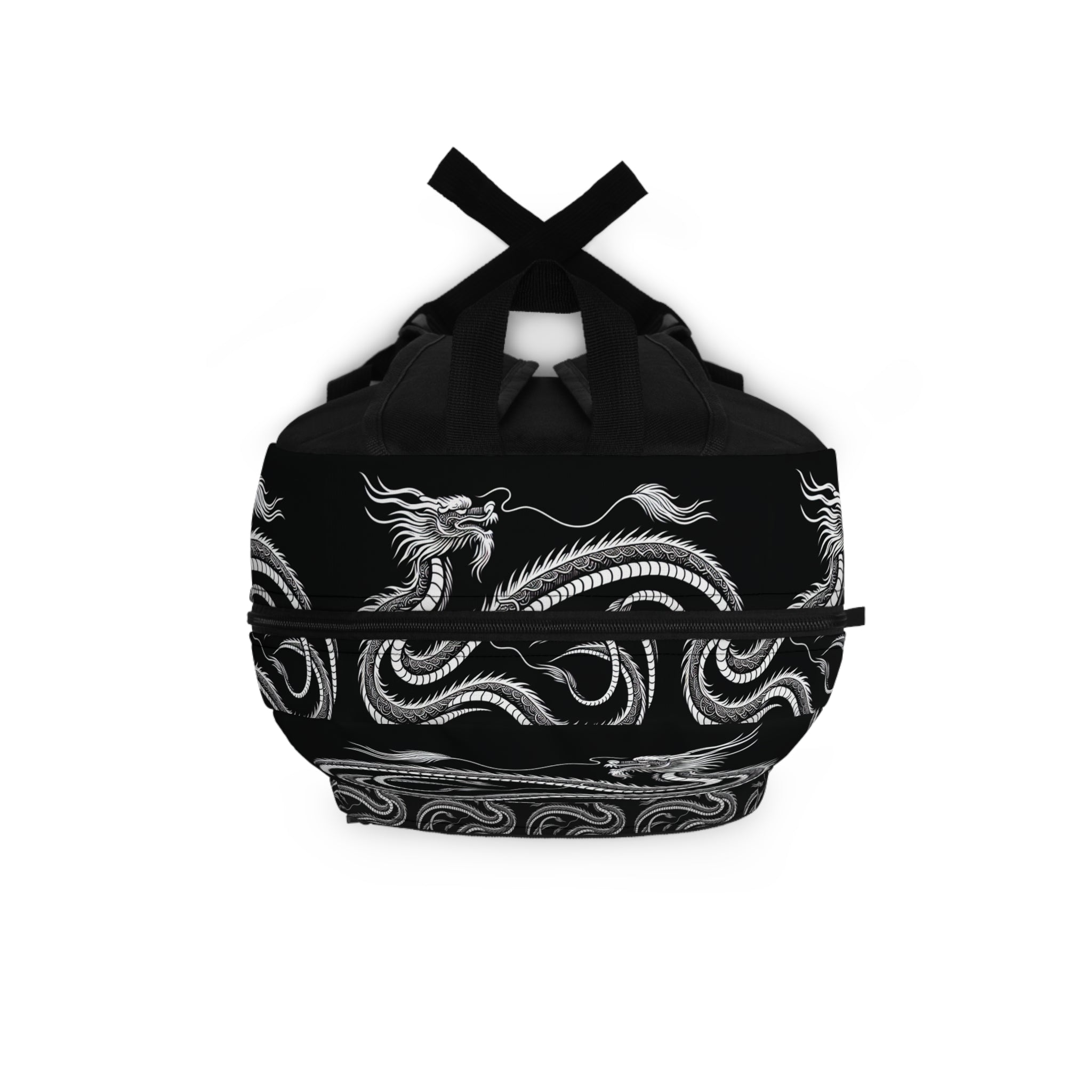 Backpack,  White spirit Dragon, 龍之靈 Dragon Spirit Ancient Chinese text