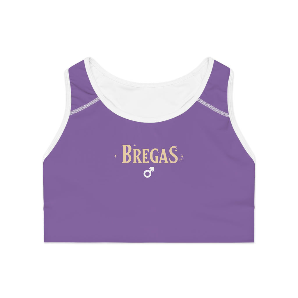 Sports Bra, Light purple, Women 4 men