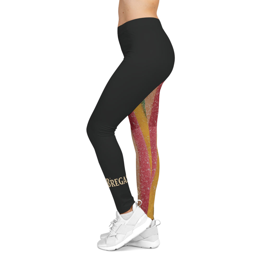 Leggings, Striped Candy, W4M. Made in the USA.