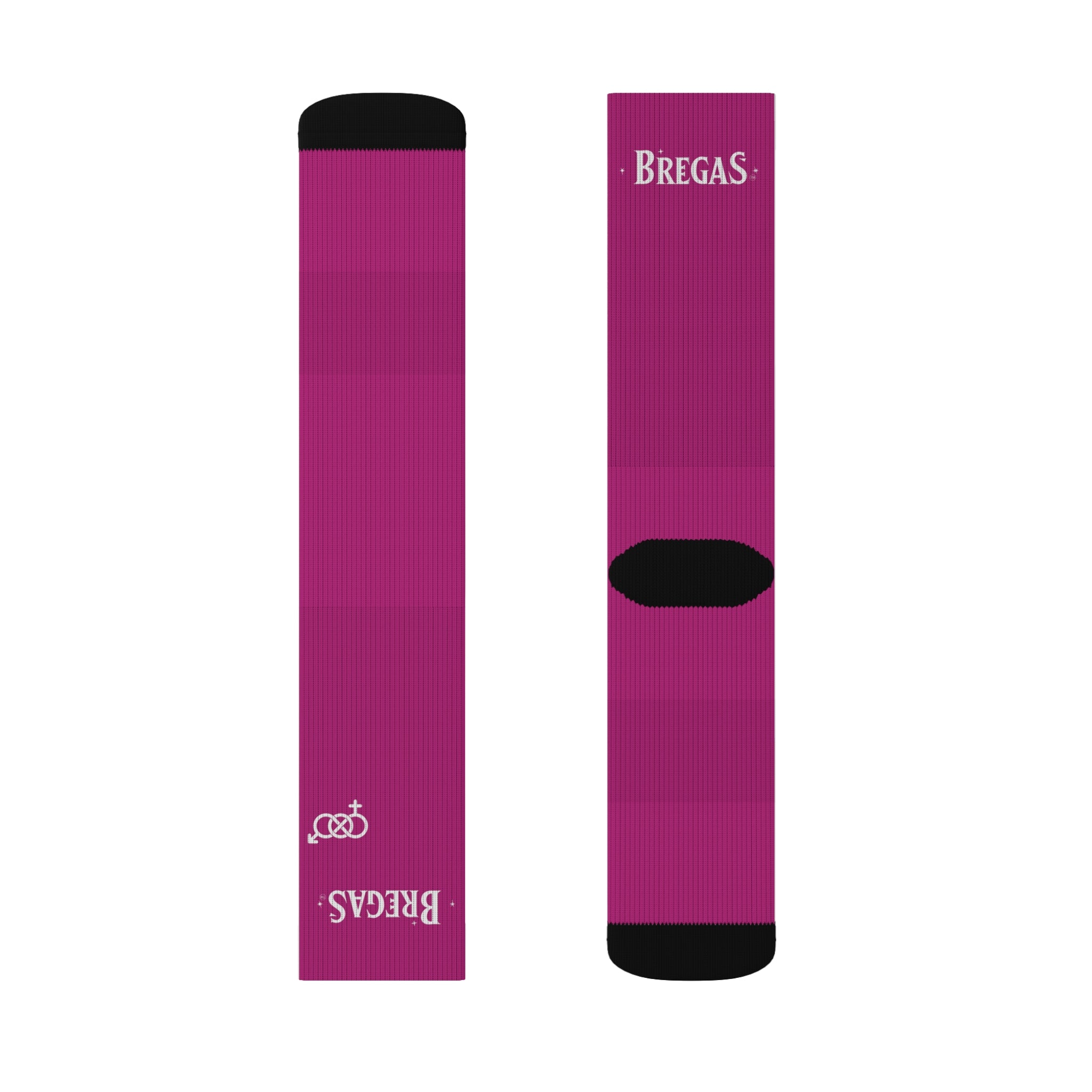 Socks, deep pink, Bisexual