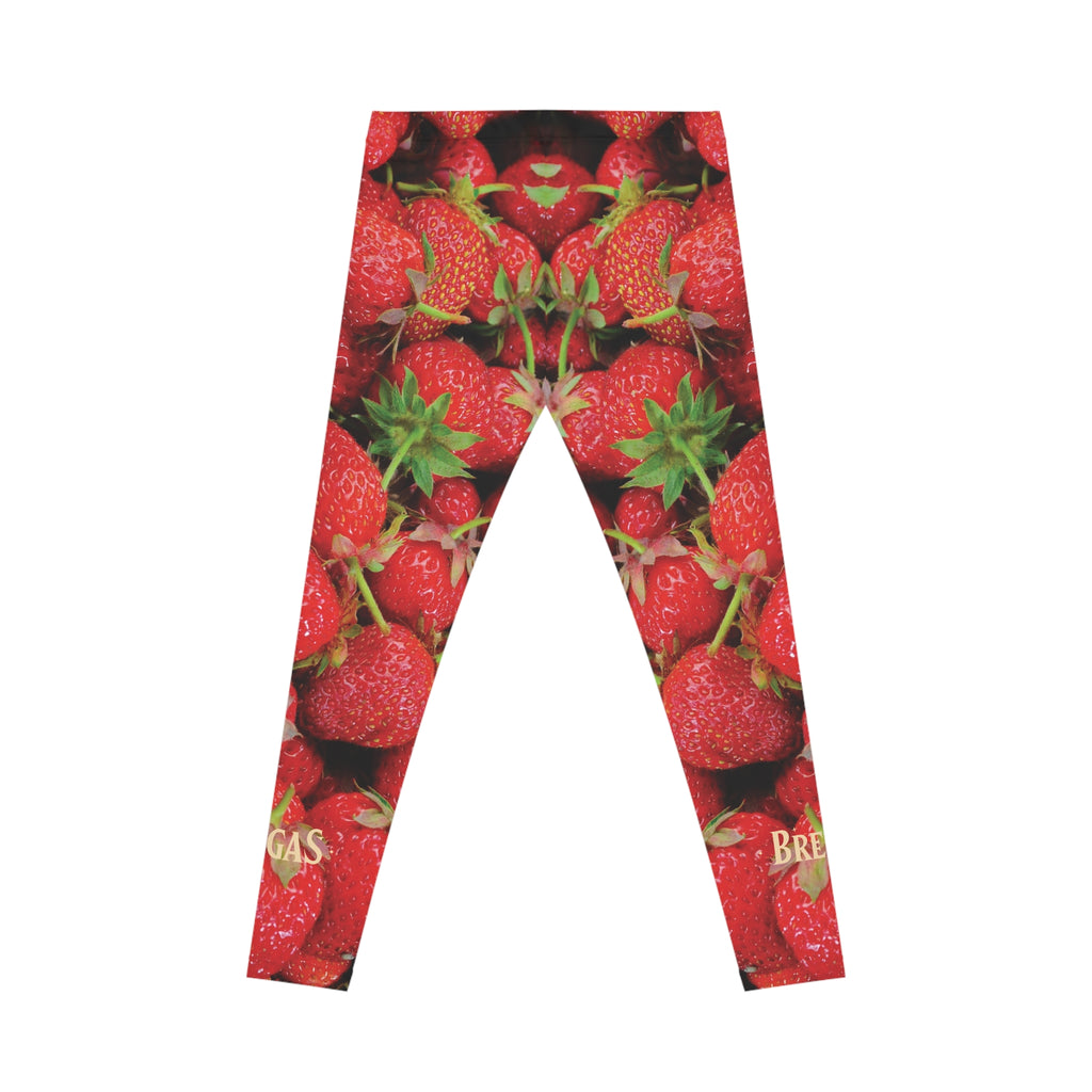 Leggings, Strawberries, Non Dating Cool. Made in the USA.