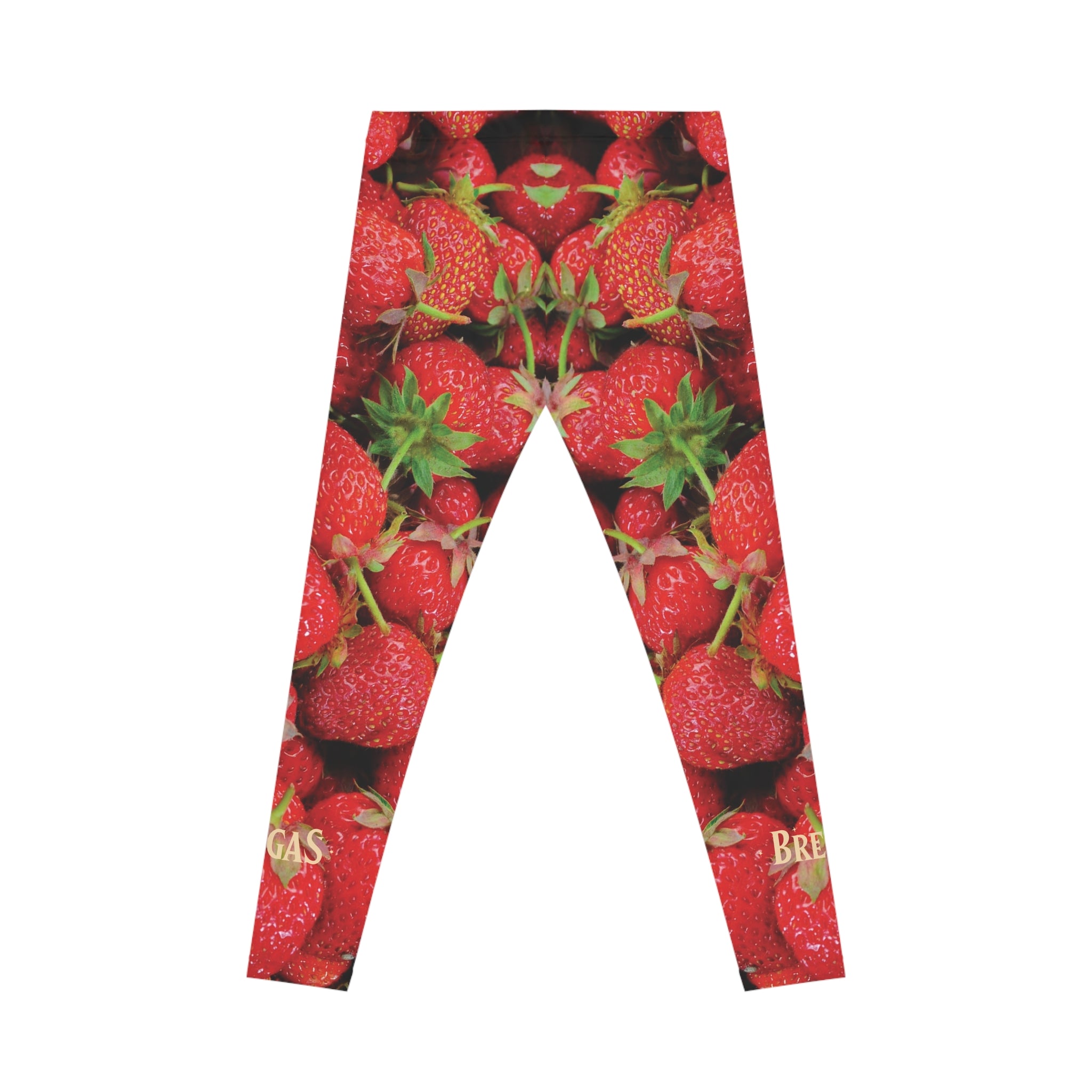 Leggings, Strawberries, Non Dating Cool. Made in the USA.