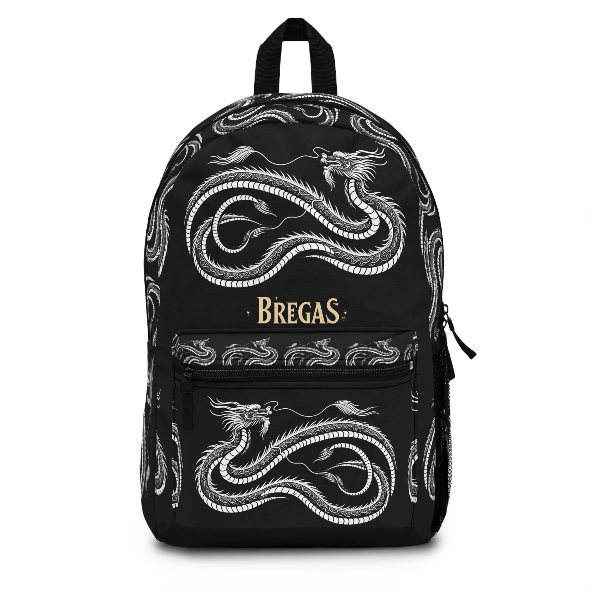 Backpack, White spirit Dragon, Personalizable