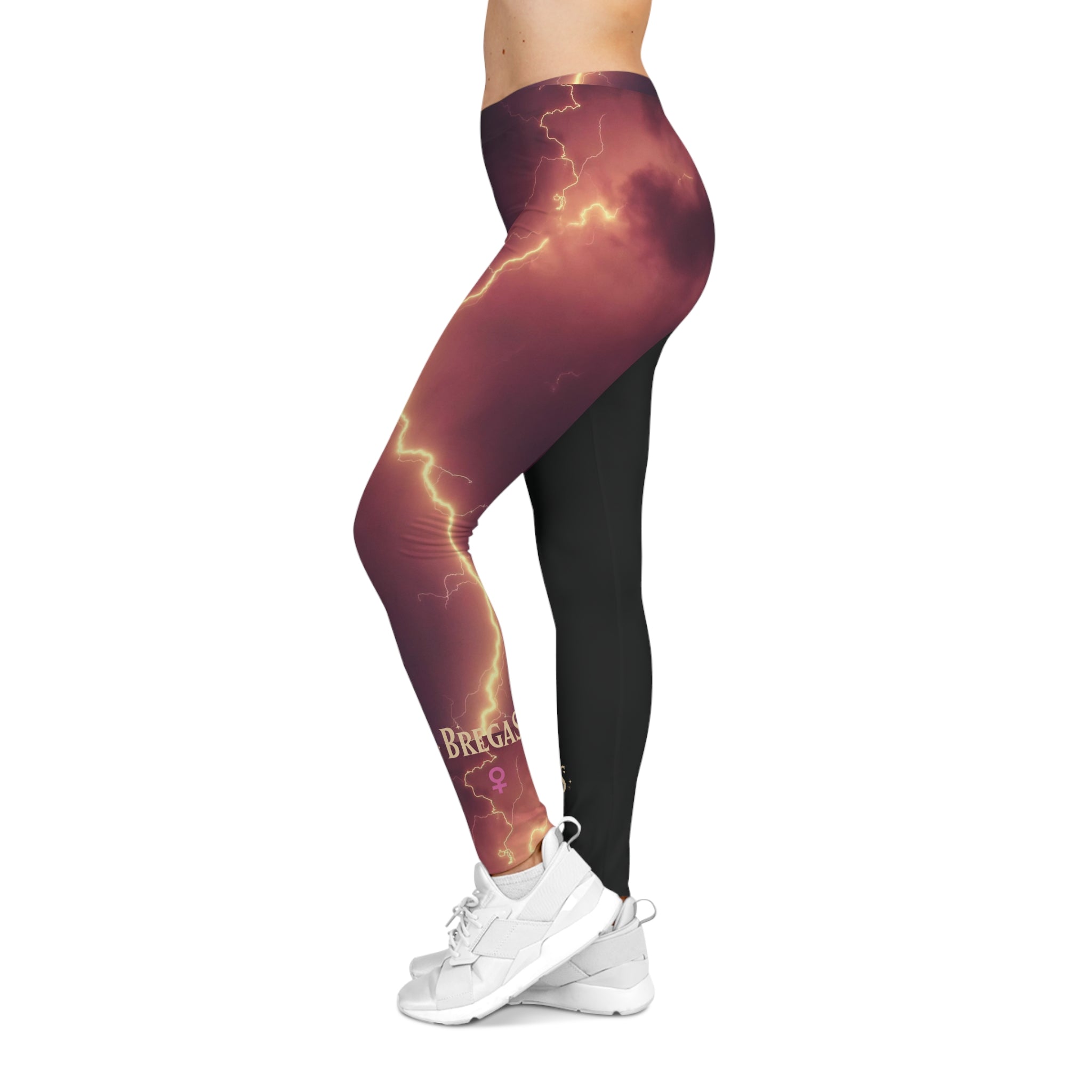Leggings, Lightning Storm, women 4 women