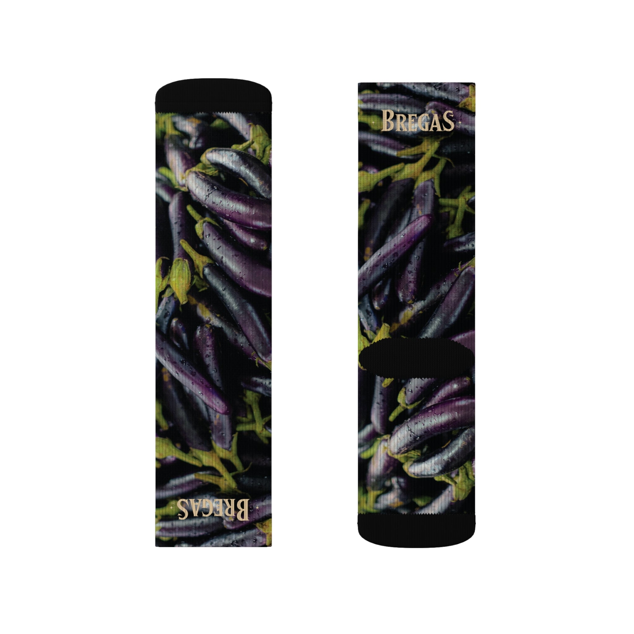 Socks, aubergine or eggplant, Non Dating Cool