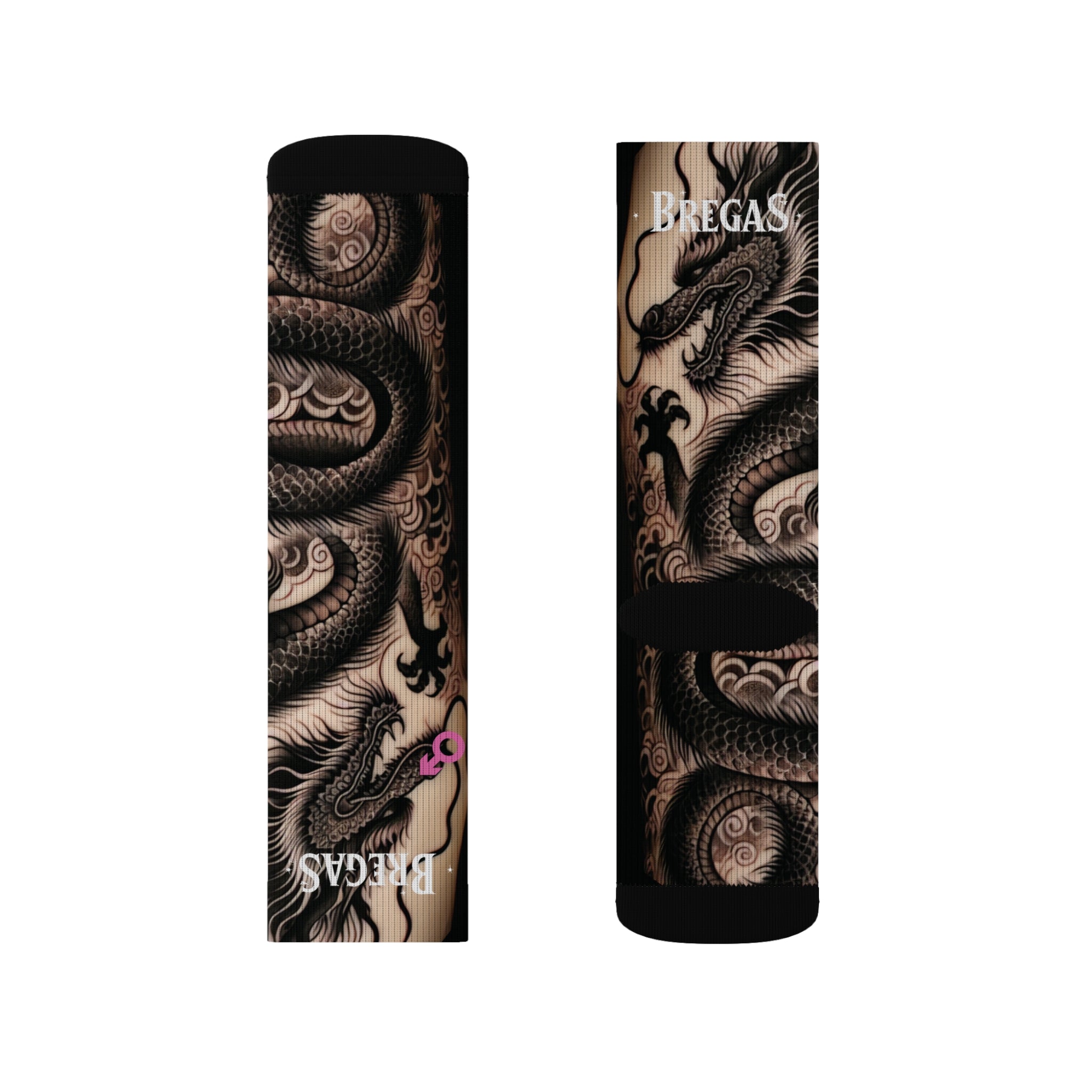 Socks, Fierce Dragon tattoo, Men for men