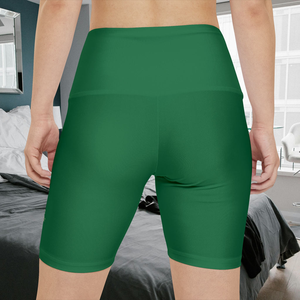 Workout Shorts, Dark green, Bisexual women