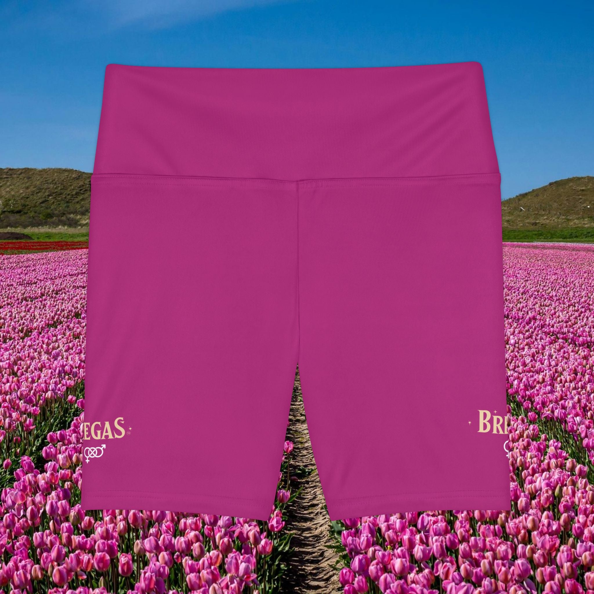 Workout Shorts, Dark pink, Bisexual women