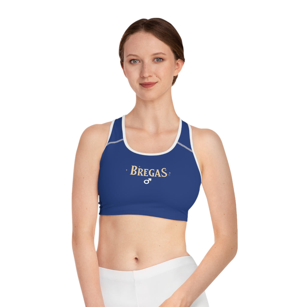 Sports Bra, Dark blue, Women 4 men