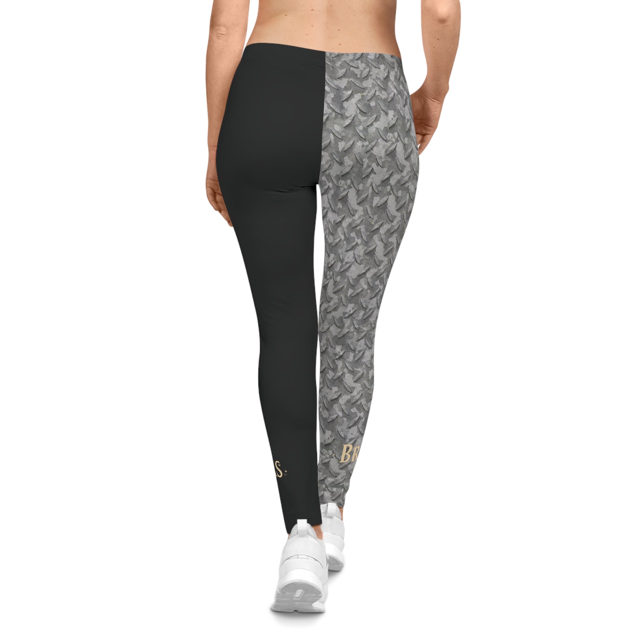 Leggings, Steel checker plate, Women 4 men
