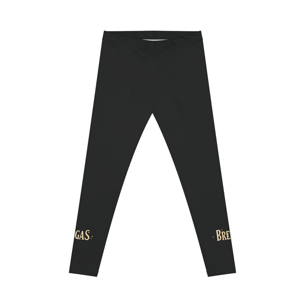 Leggings, Black, Non Dating Cool. Made in the USA.