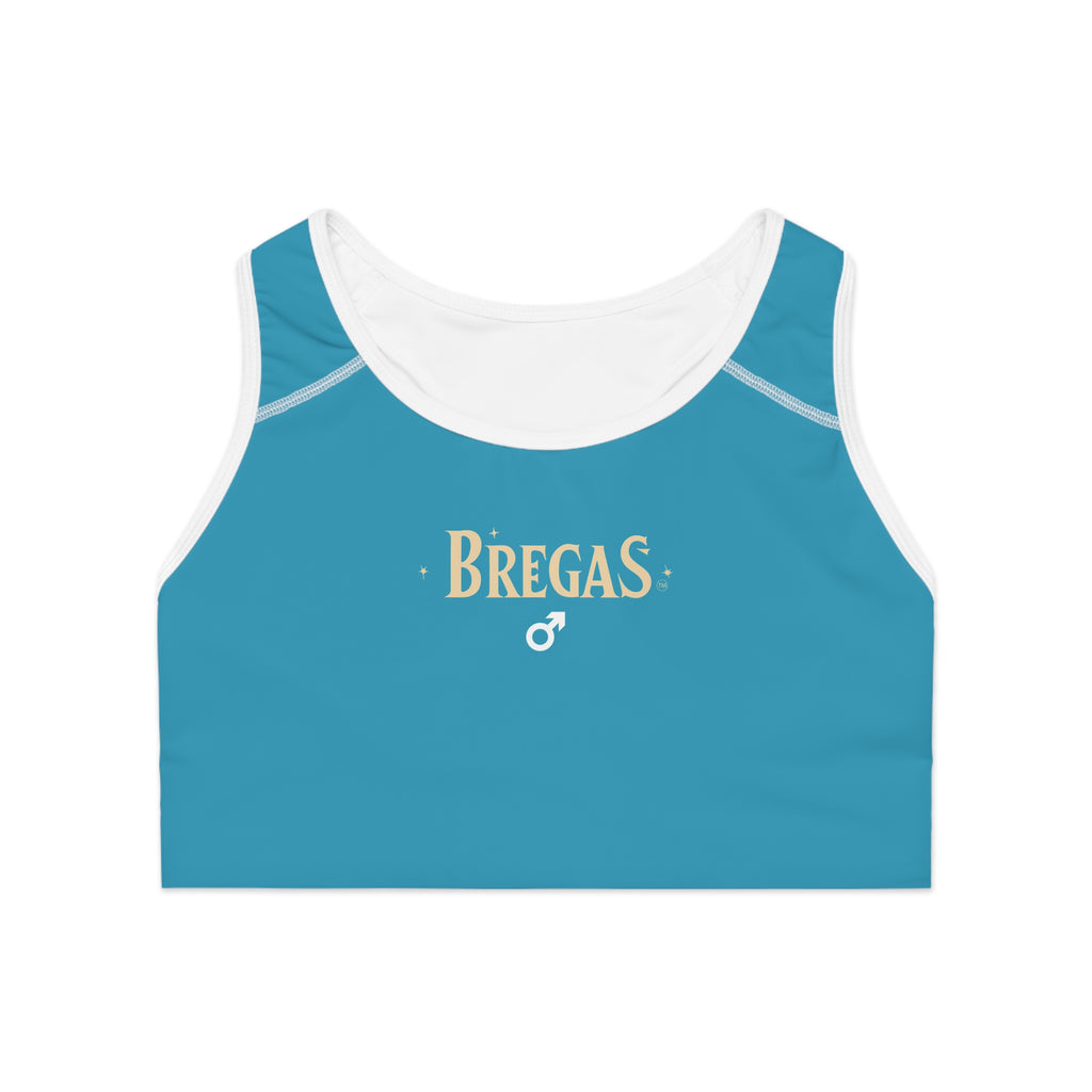 Sports Bra, turquoise, Women 4 men
