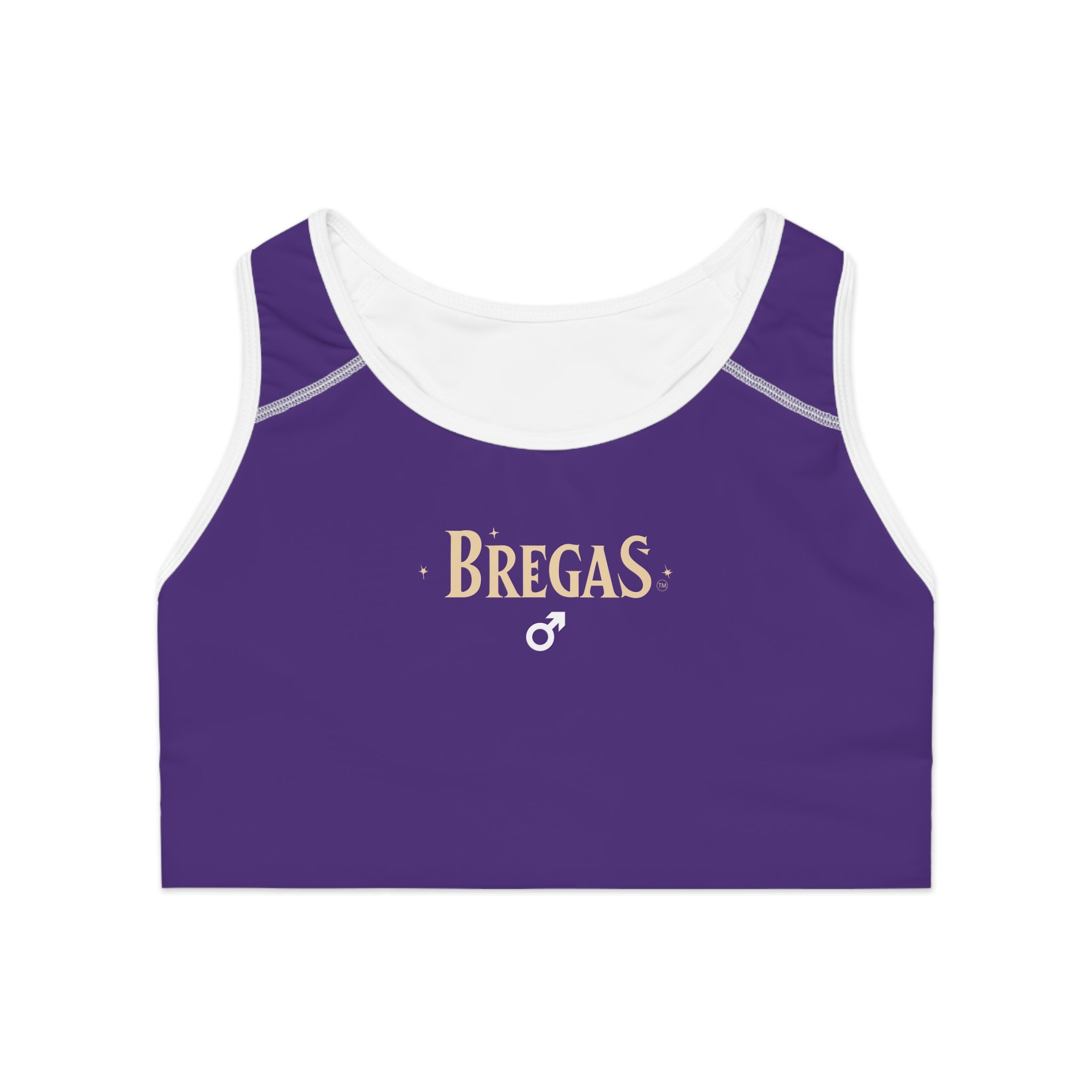 Sports Bra, Purple, Women 4 men
