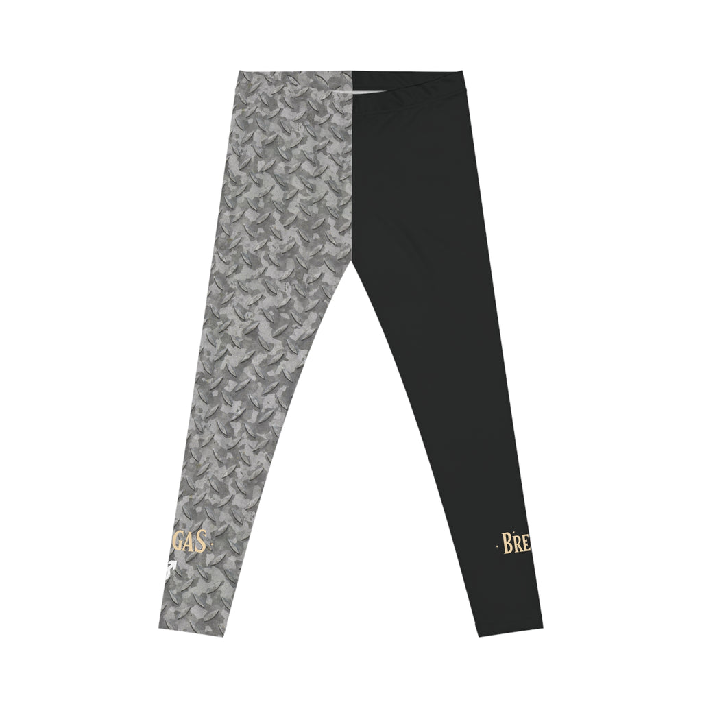 Leggings, Steel checker plate, Women 4 men