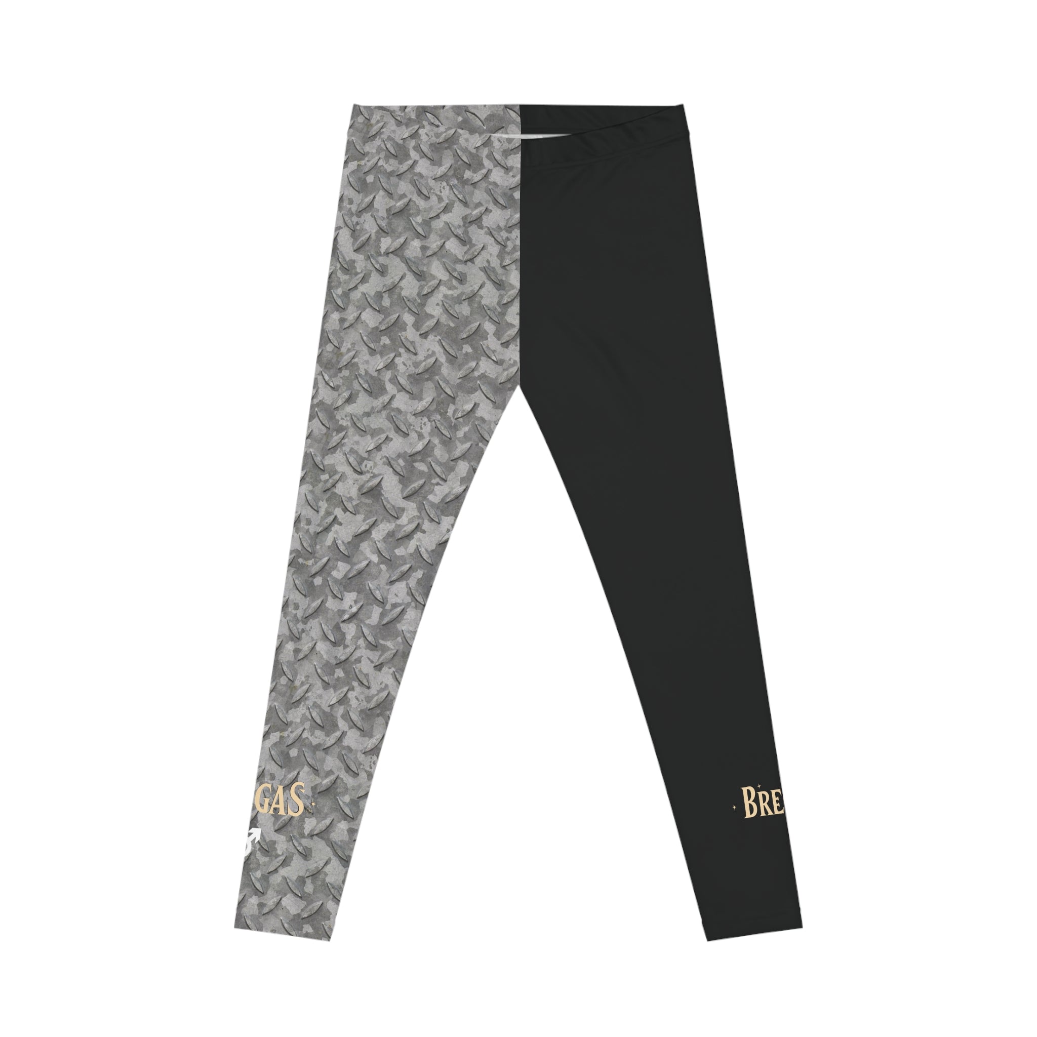 Leggings, Steel checker plate, Women 4 men