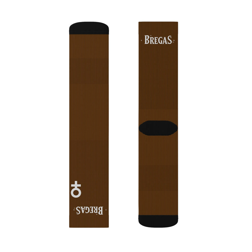 Socks, brown, Men for women