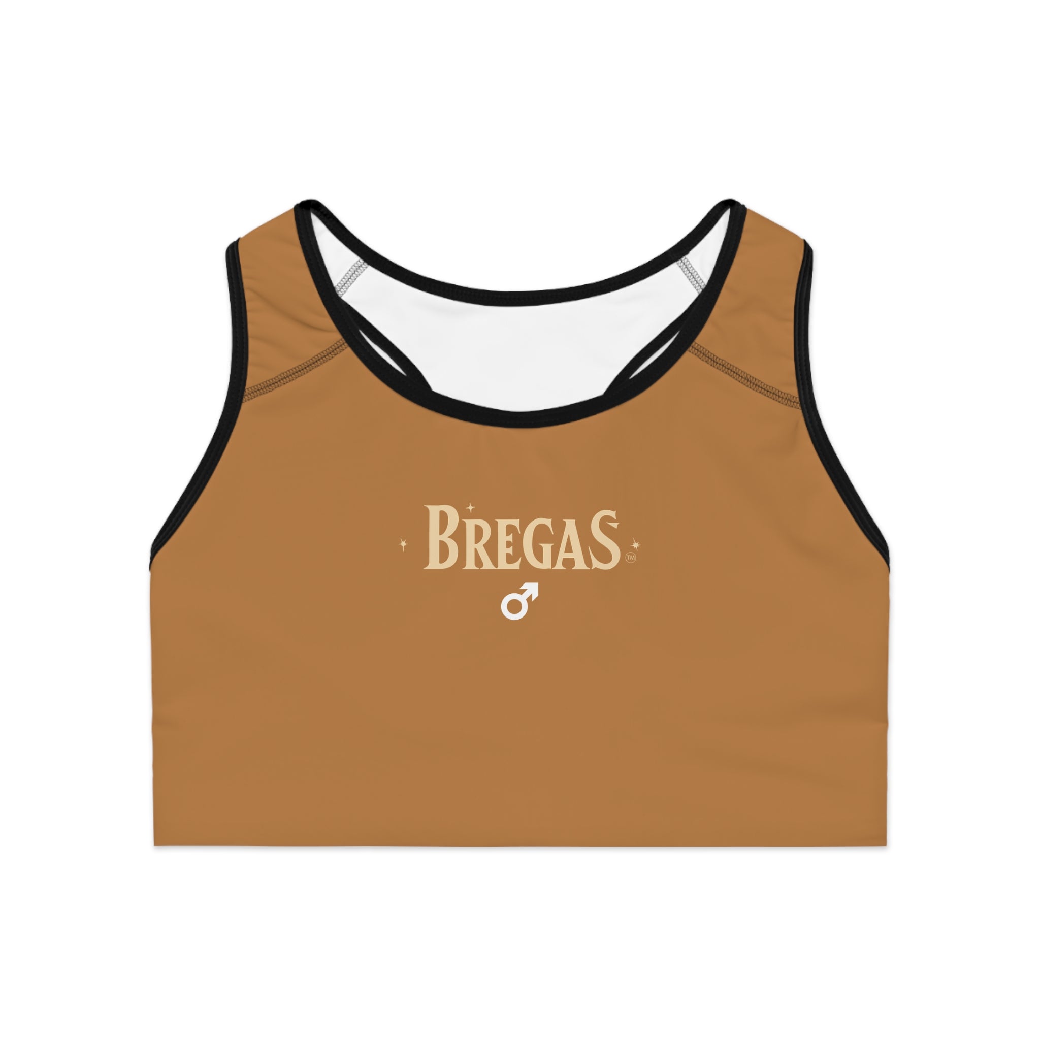 Sports Bra, Golden brown, Women 4 men