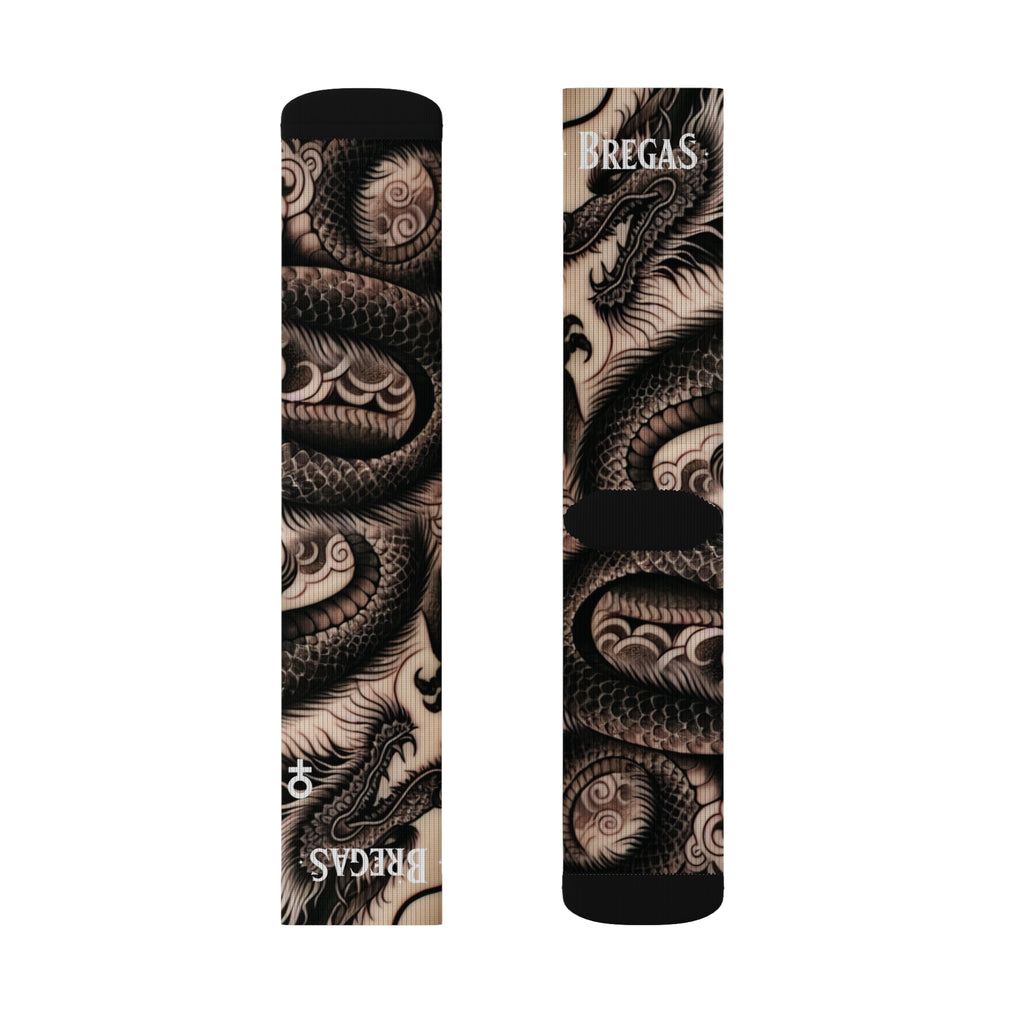Socks, Fierce Dragon tattoo, Men for women