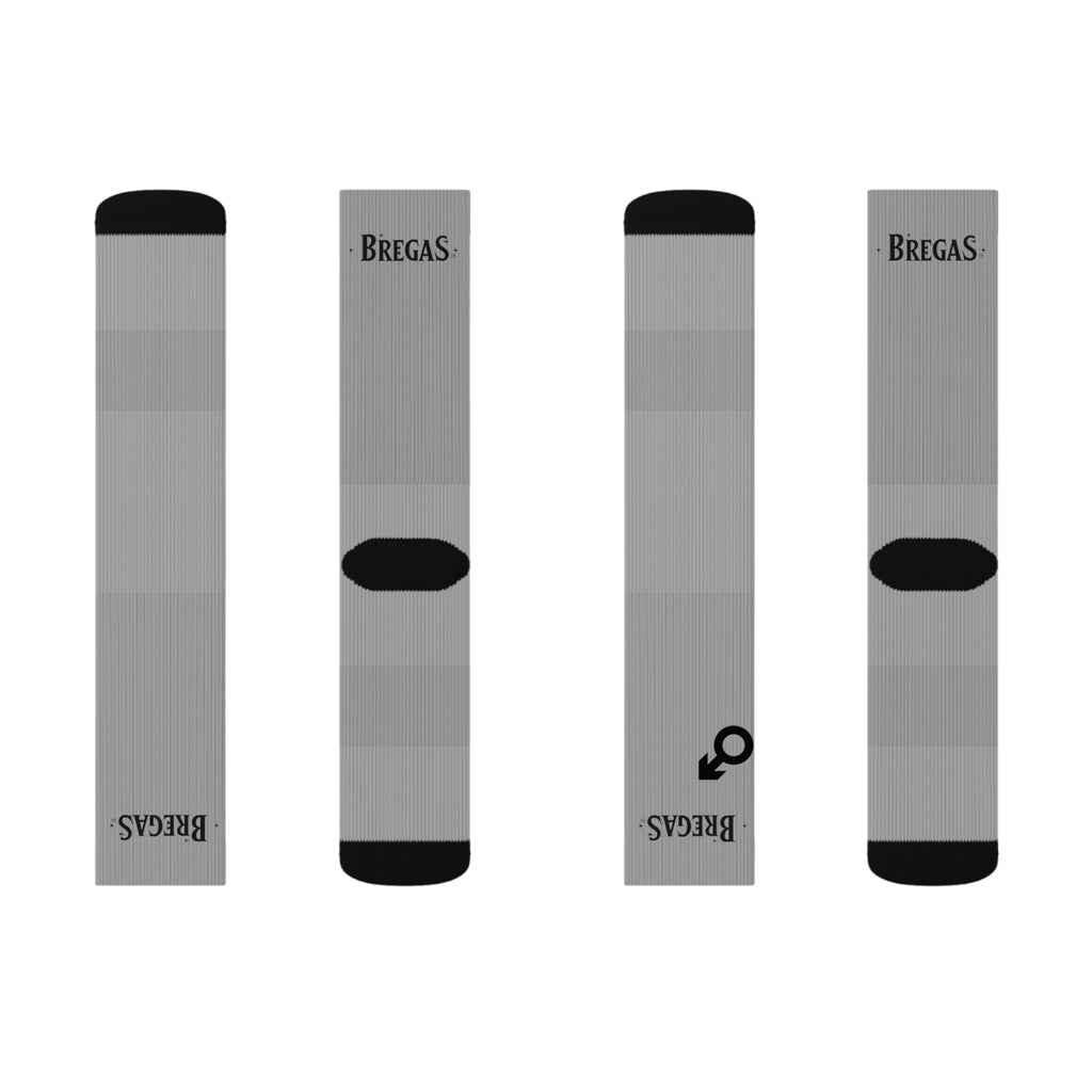 Socks, light grey, Women for men