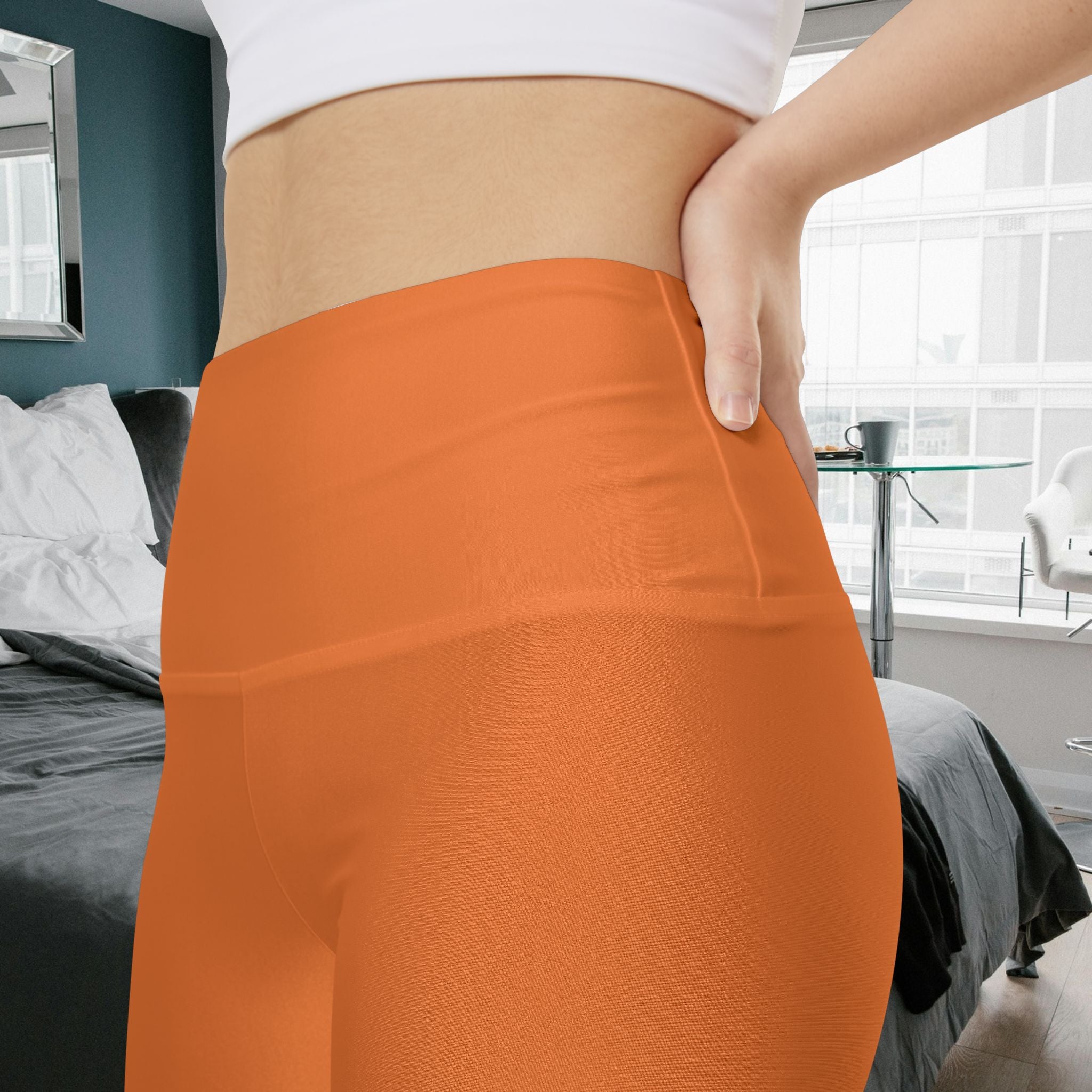 Workout Shorts, Orange, Bisexual women