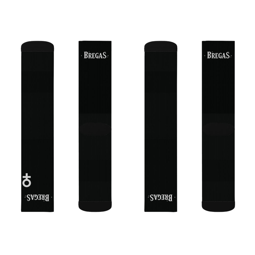 Socks, black, Men for women