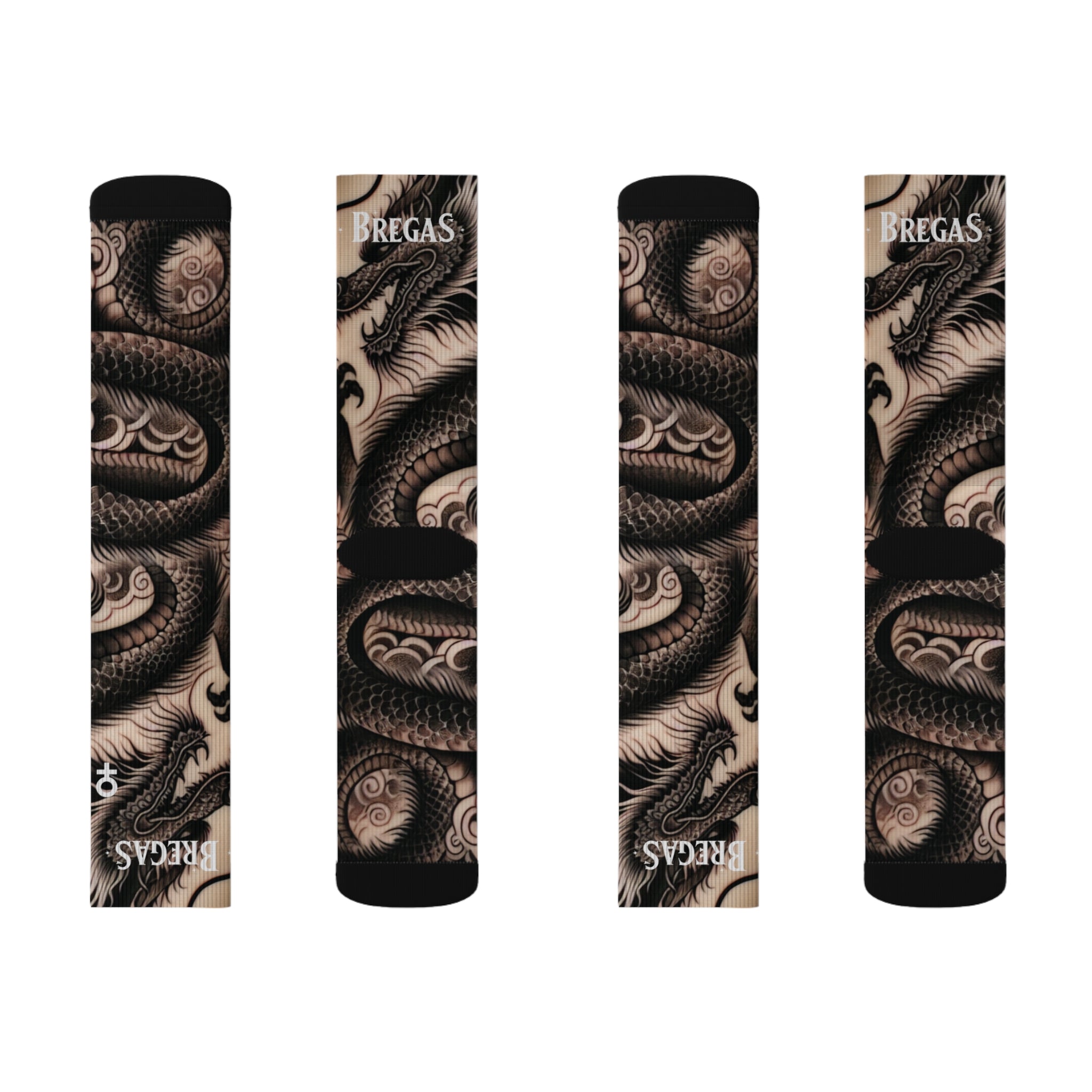 Socks, Fierce Dragon tattoo, Men for women