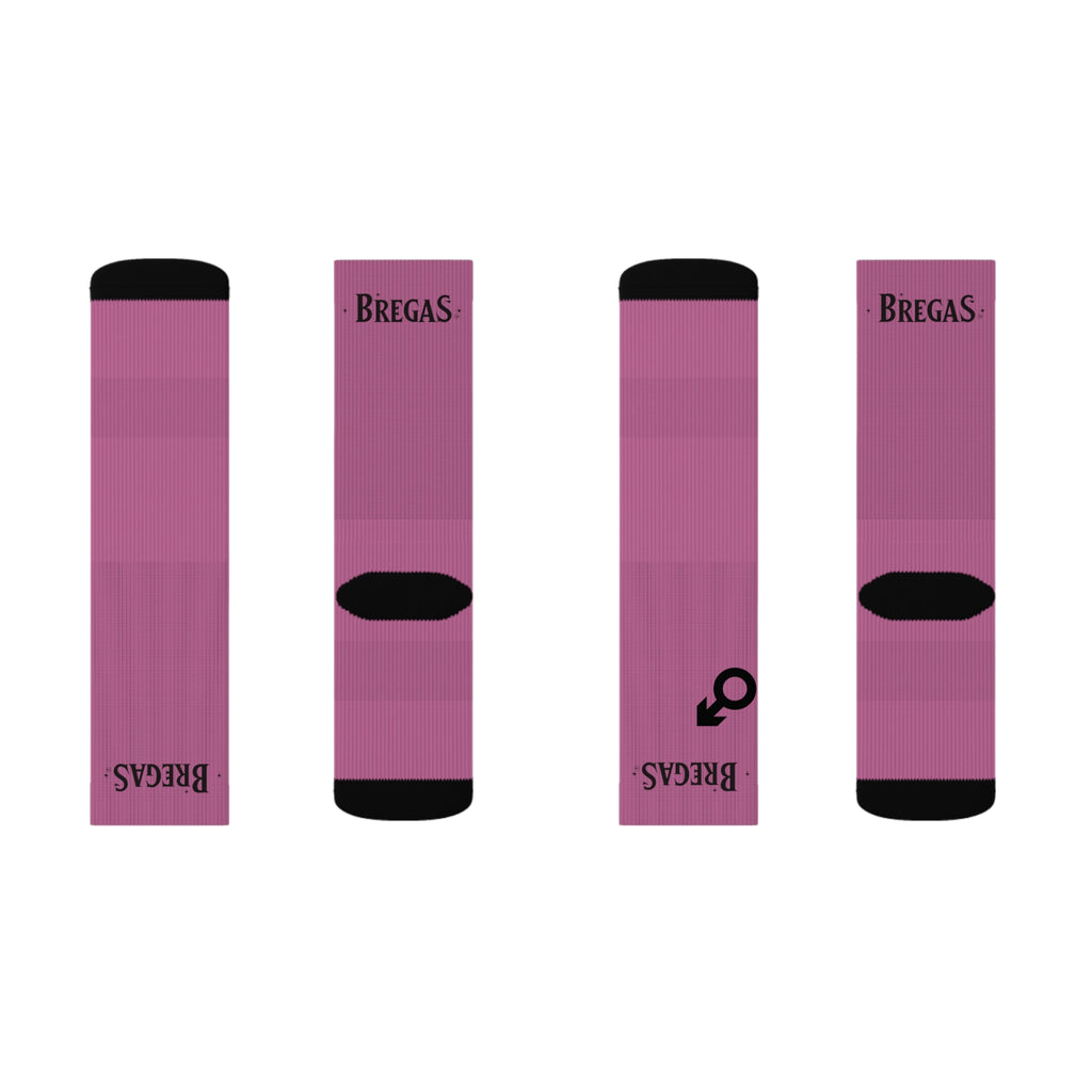 Socks, light pink, Women for men