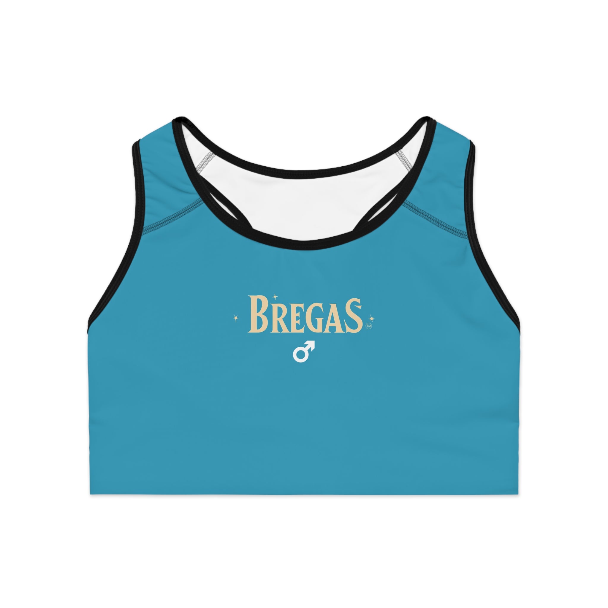 Sports Bra, turquoise, Women 4 men