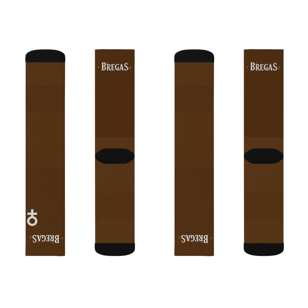 Socks, brown, Men for women