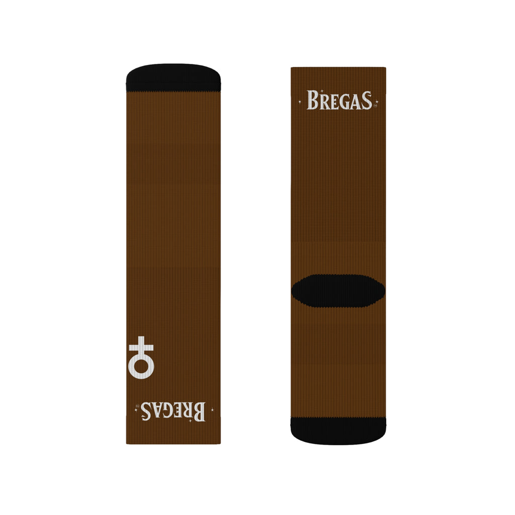 Socks, brown, Men for women