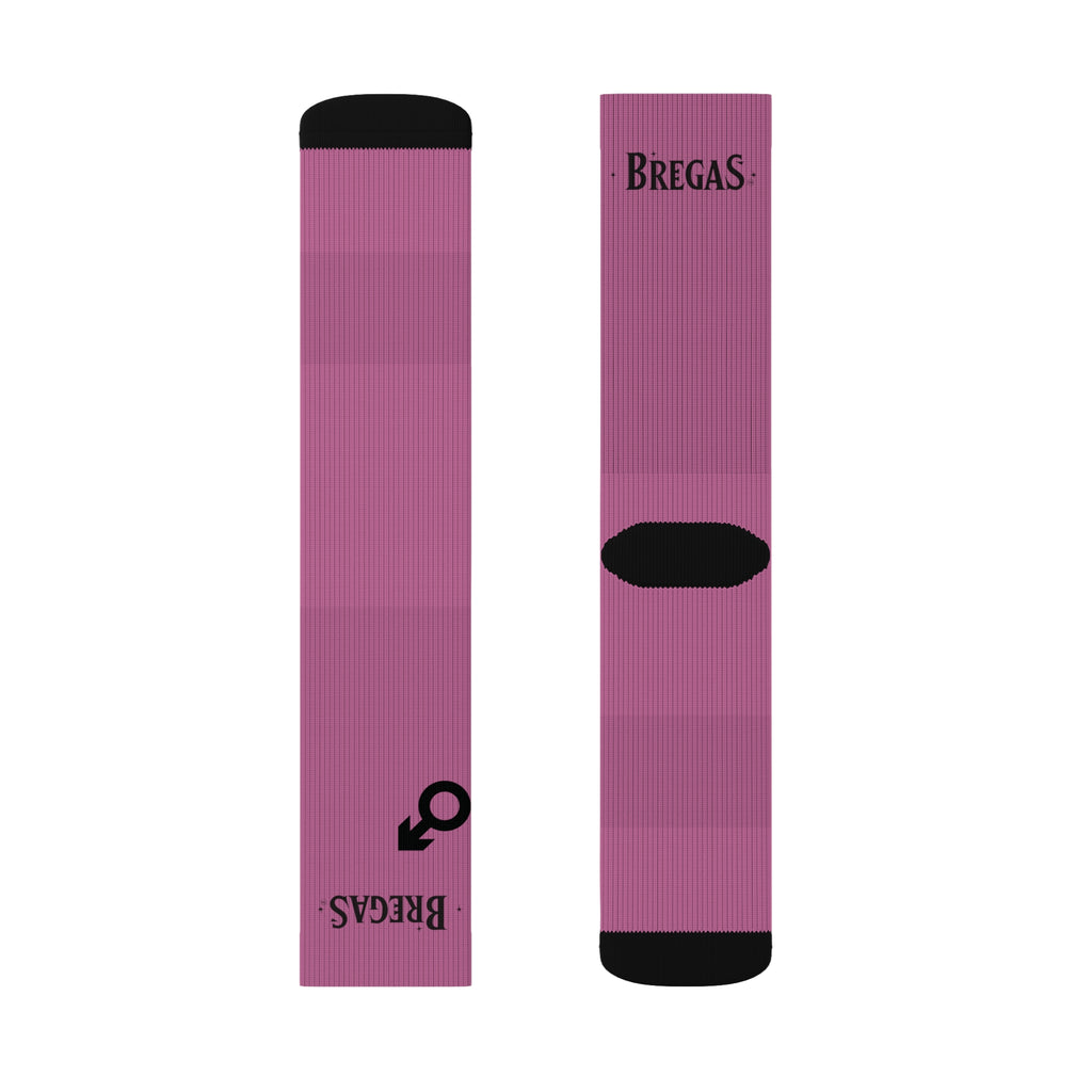 Socks, light pink, Women for men