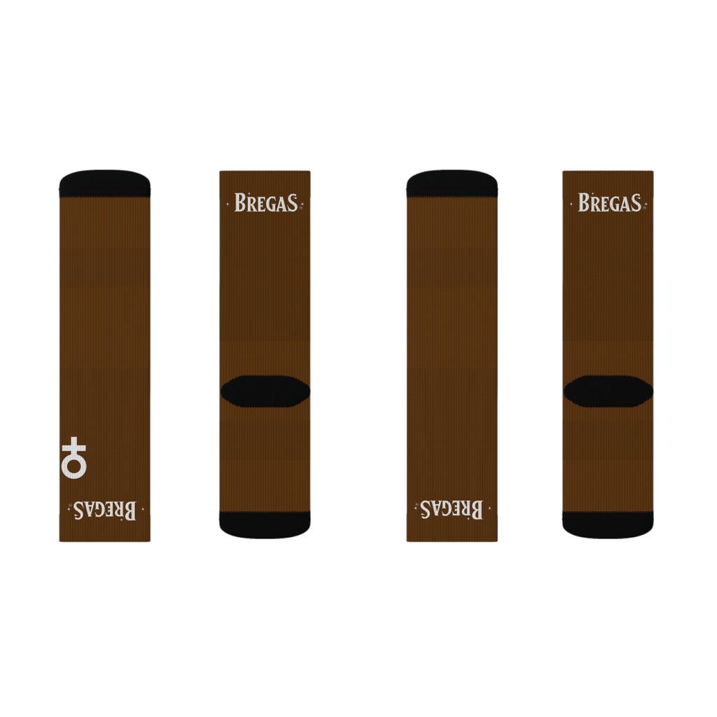 Socks, brown, Men for women