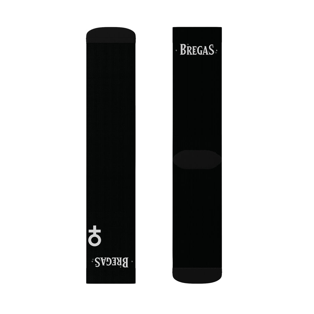 Socks, black, Men for women