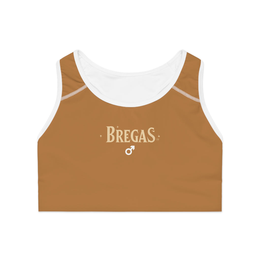 Sports Bra, Golden brown, Women 4 men