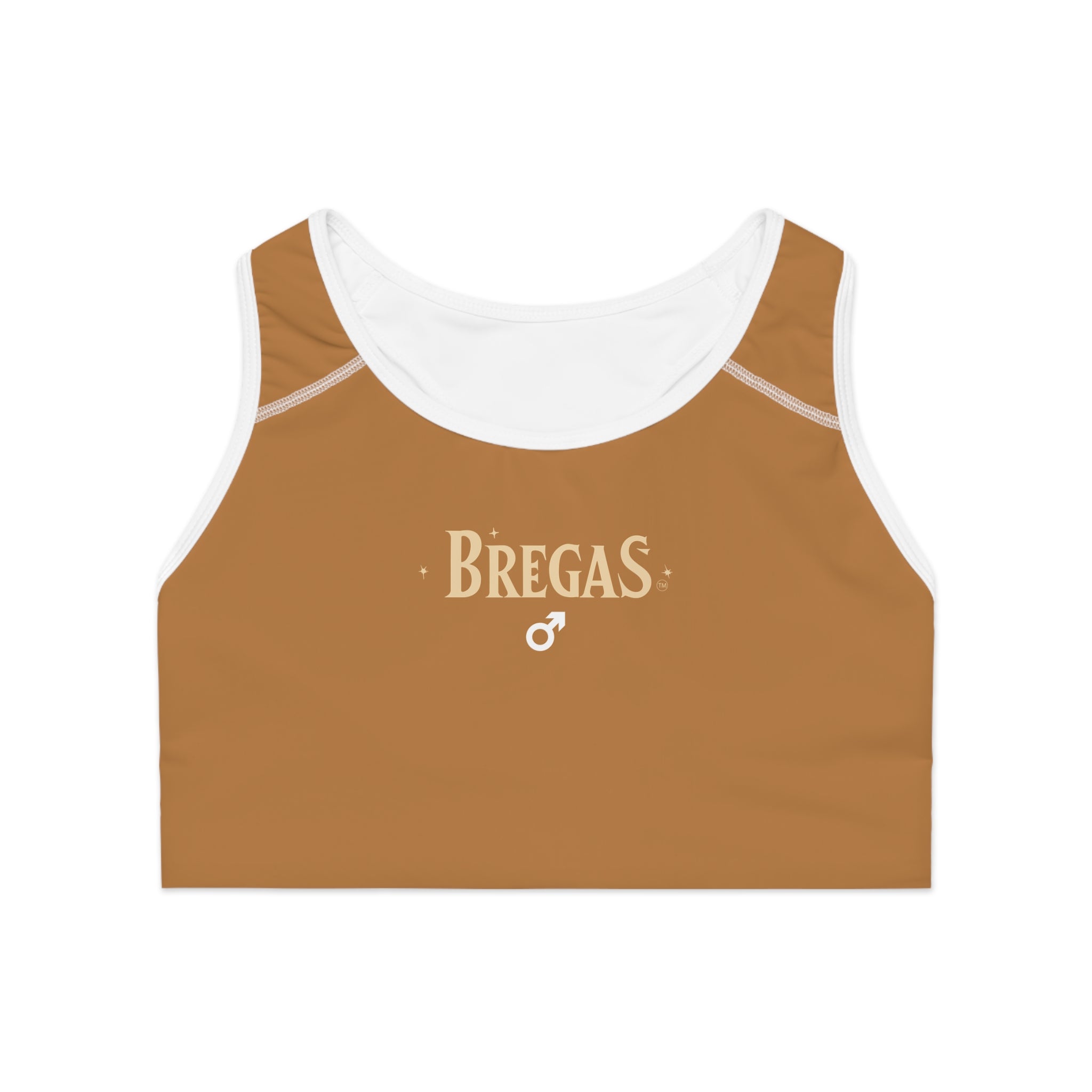 Sports Bra, Golden brown, Women 4 men