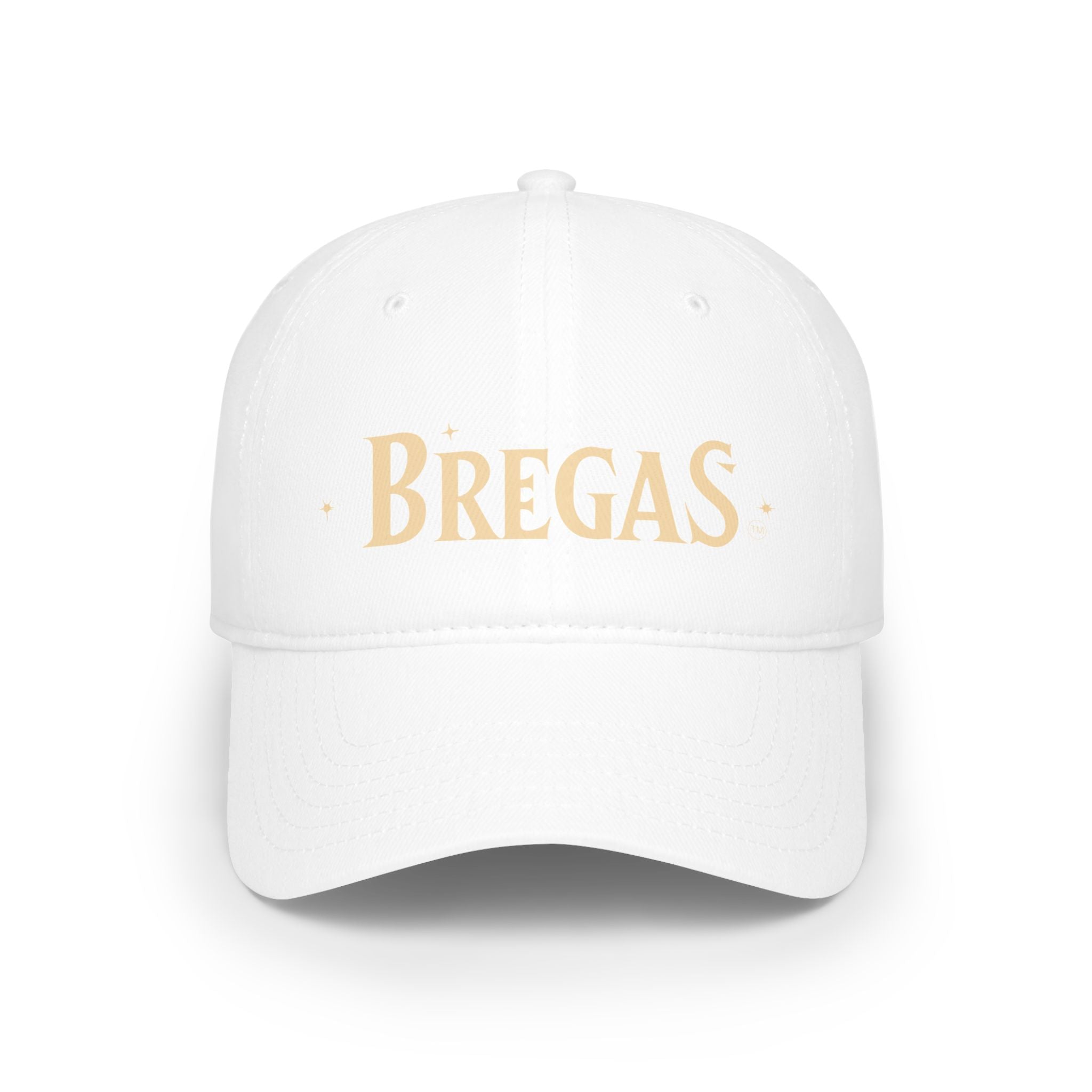 Low Profile Baseball Cap, 'BREGAS' logo, 6 colors
