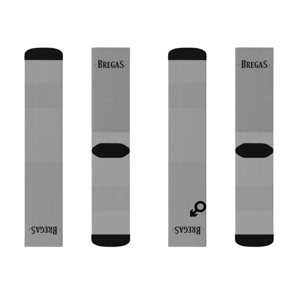 Socks, light grey, Women for men