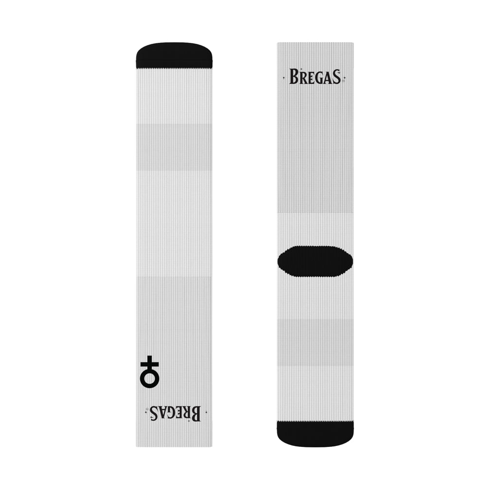 Socks, white, Men for women