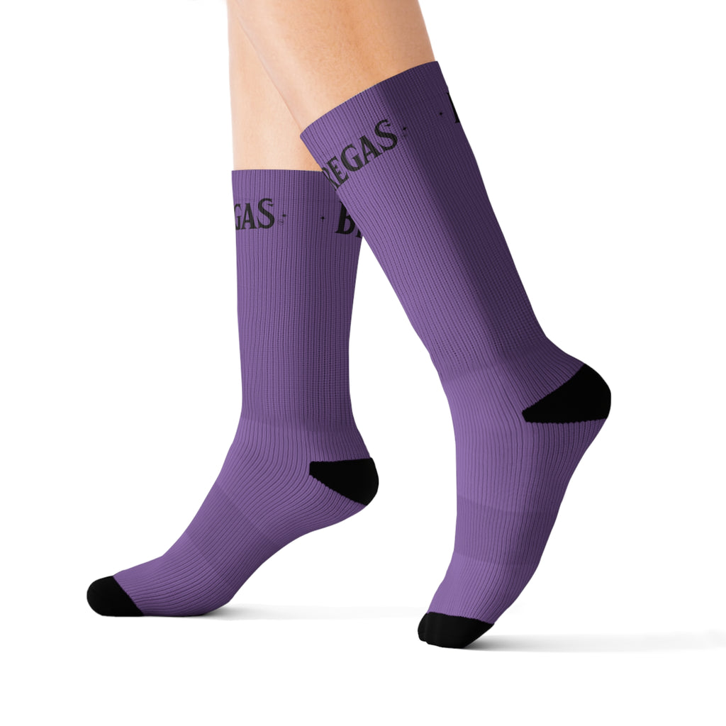 Socks, light purple, Women for men