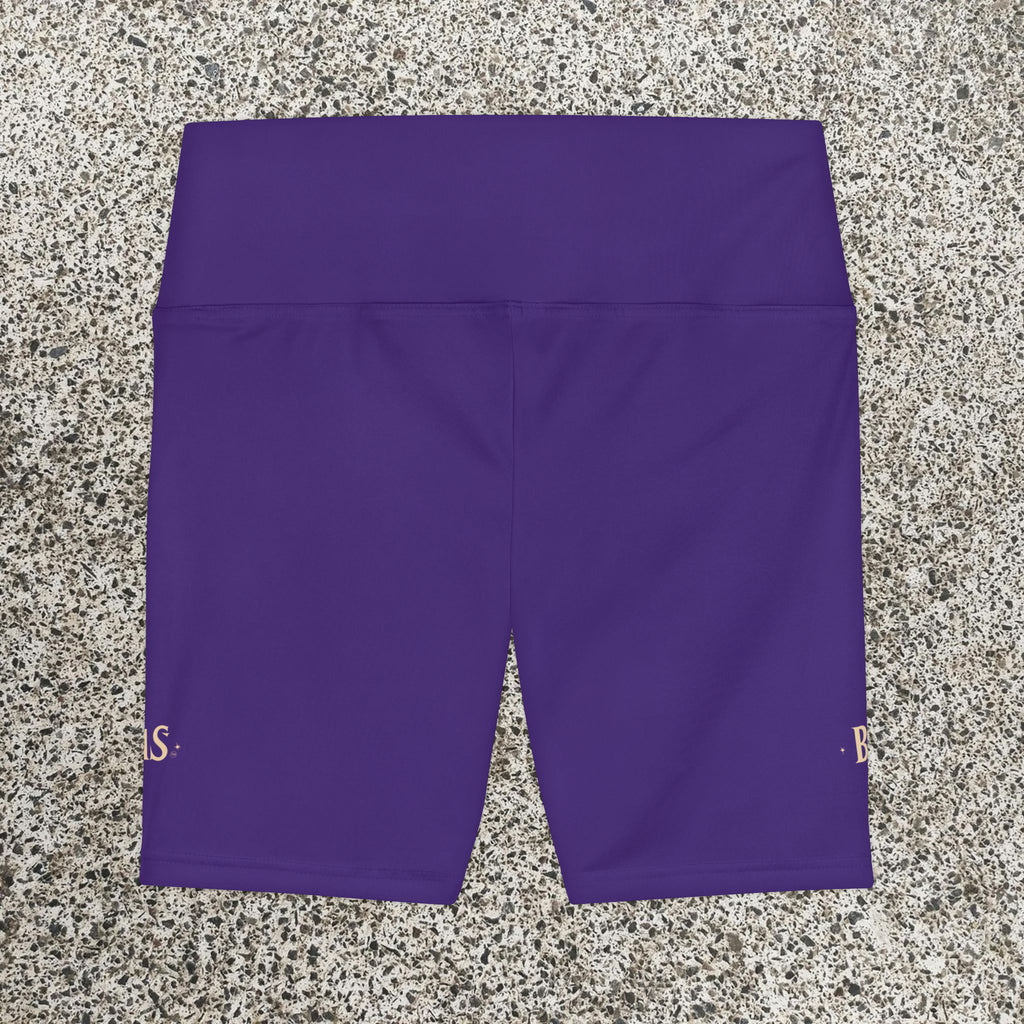 Workout Shorts, Purple, Bisexual women