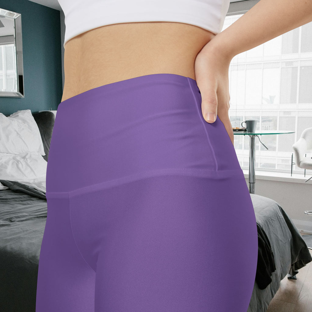Workout Shorts, Light Purple, W4W. Made in the USA.