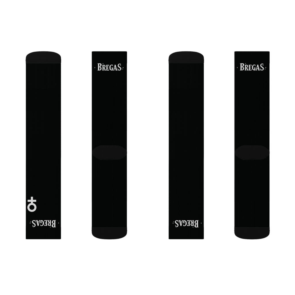 Socks, black, Men for women