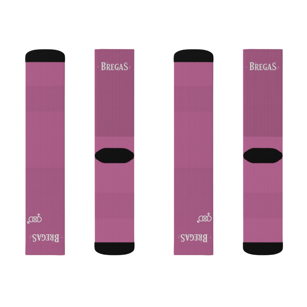 Socks, light pink, Bisexual