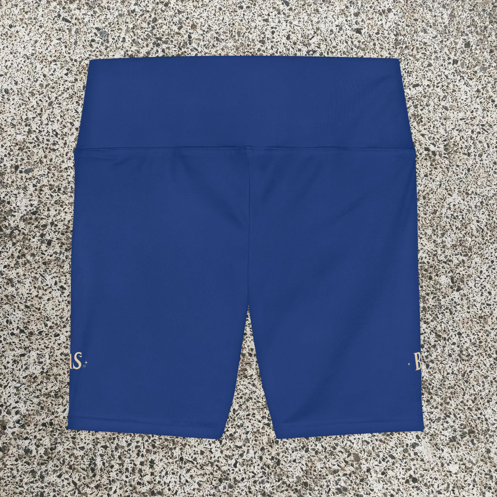 Workout Shorts, Dark Blue, W4W. Made in the USA.