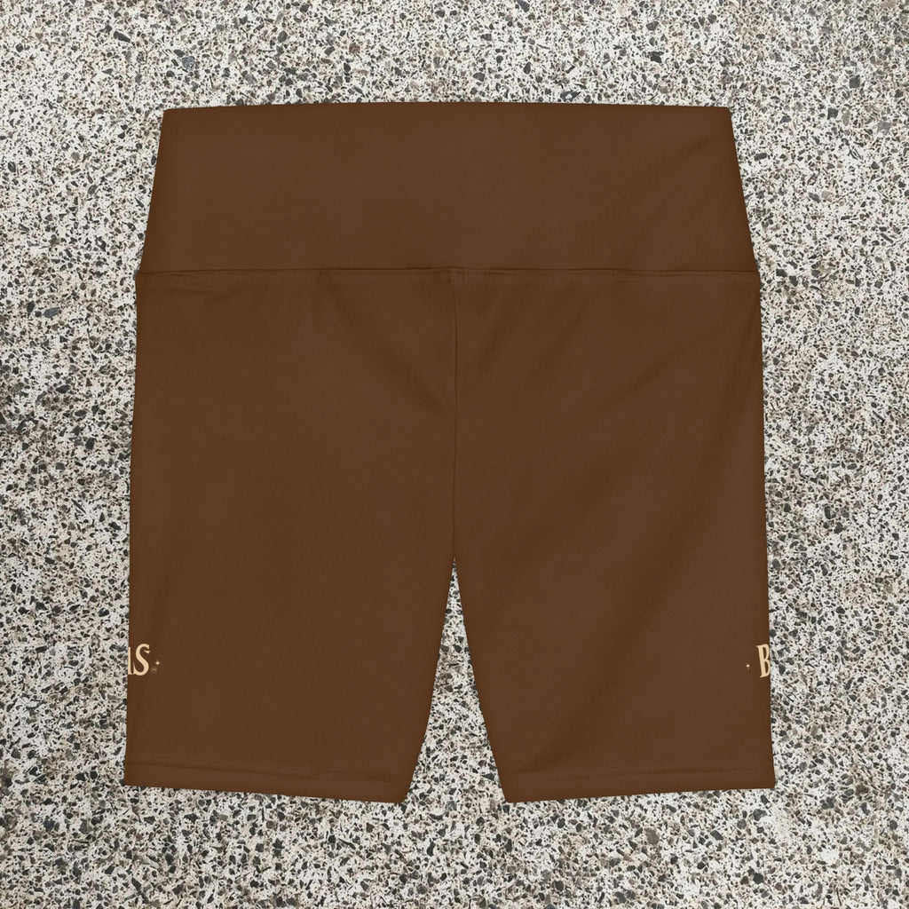 Workout Shorts, Chocolate brown, Bisexual women