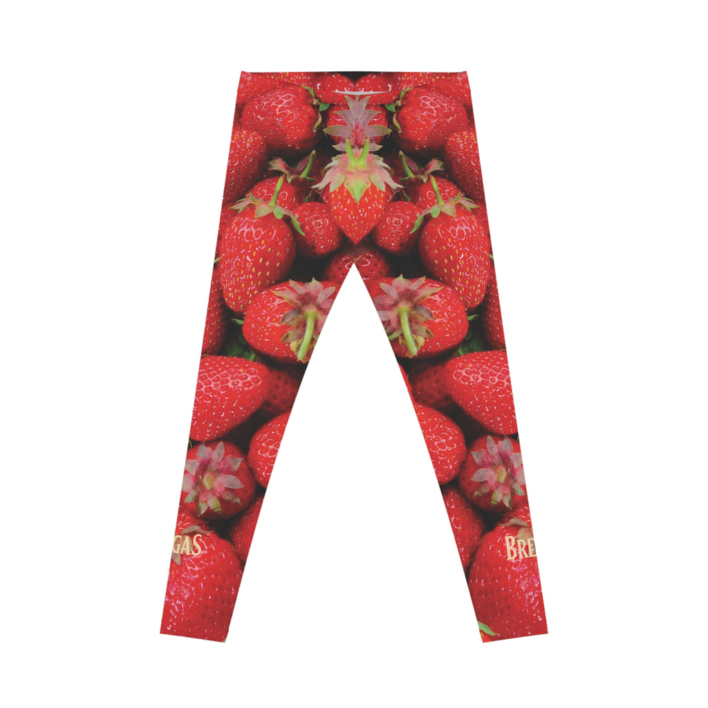 Leggings, Strawberries, Non Dating Cool. Made in the USA.