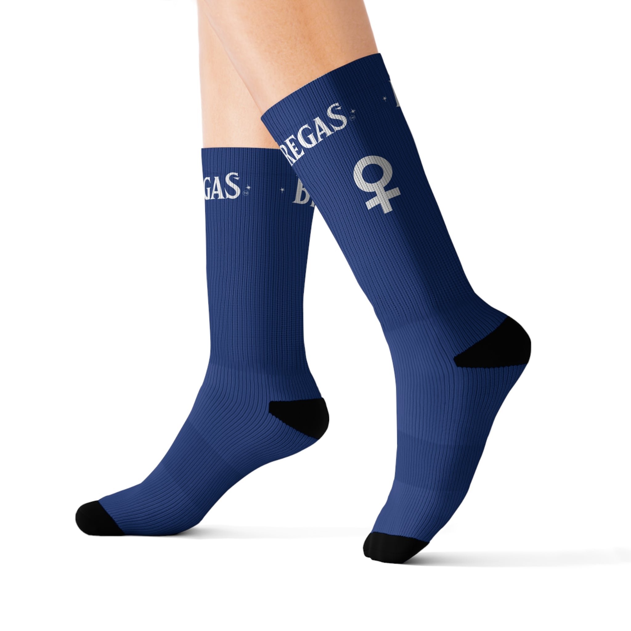 Socks, dark blue, Men for women