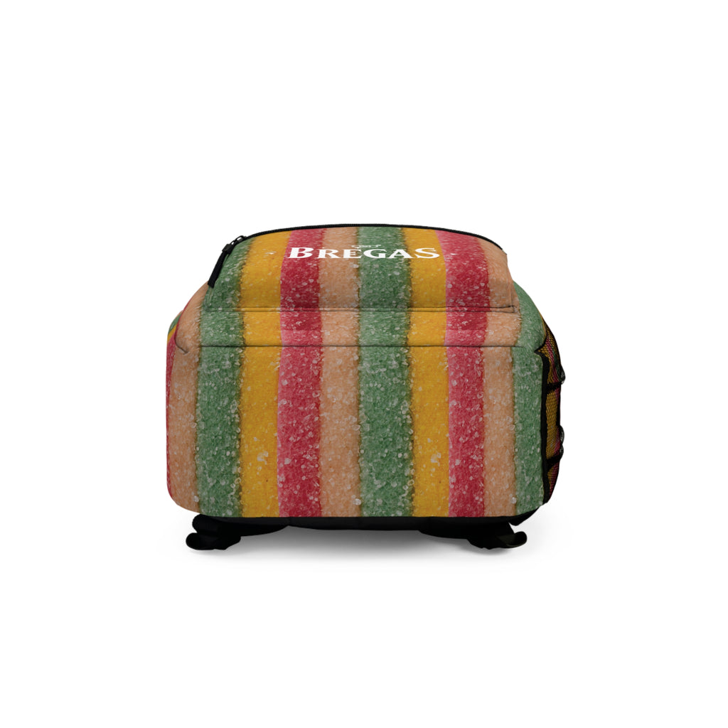 Backpack, Striped Candy, Bisexual. Made in the USA.