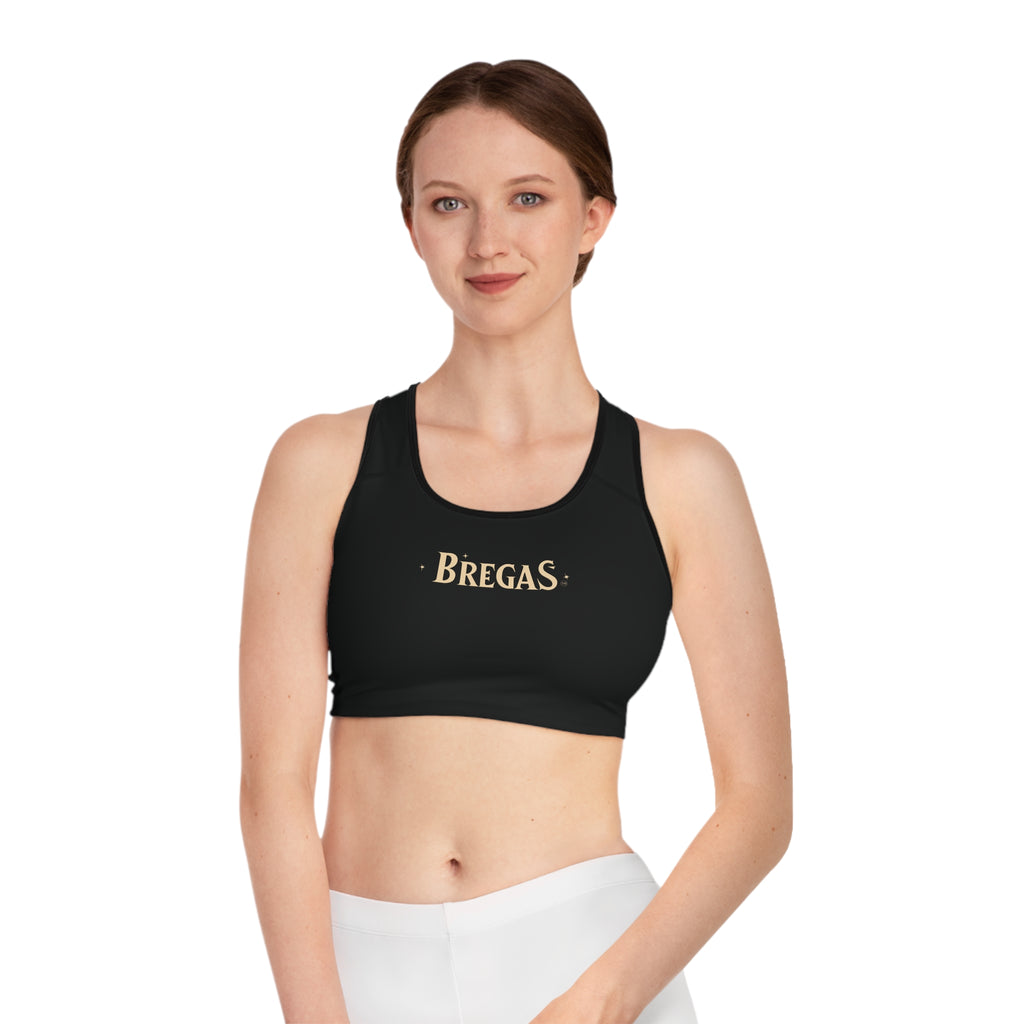 Sports Bra, Black, Non Dating Cool. Made in the USA.