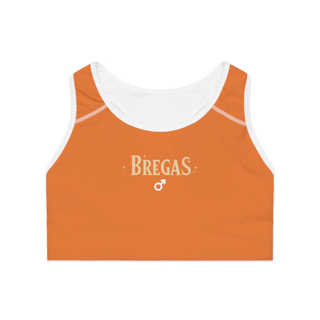 Sports Bra, Orange, Women 4 men